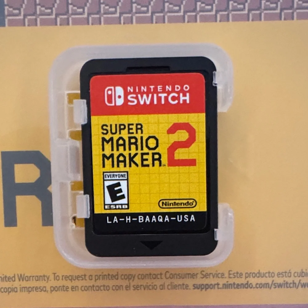 Super Mario Maker 2 for Nintendo Switch - Like New (With Case) - Picture 3 of 4